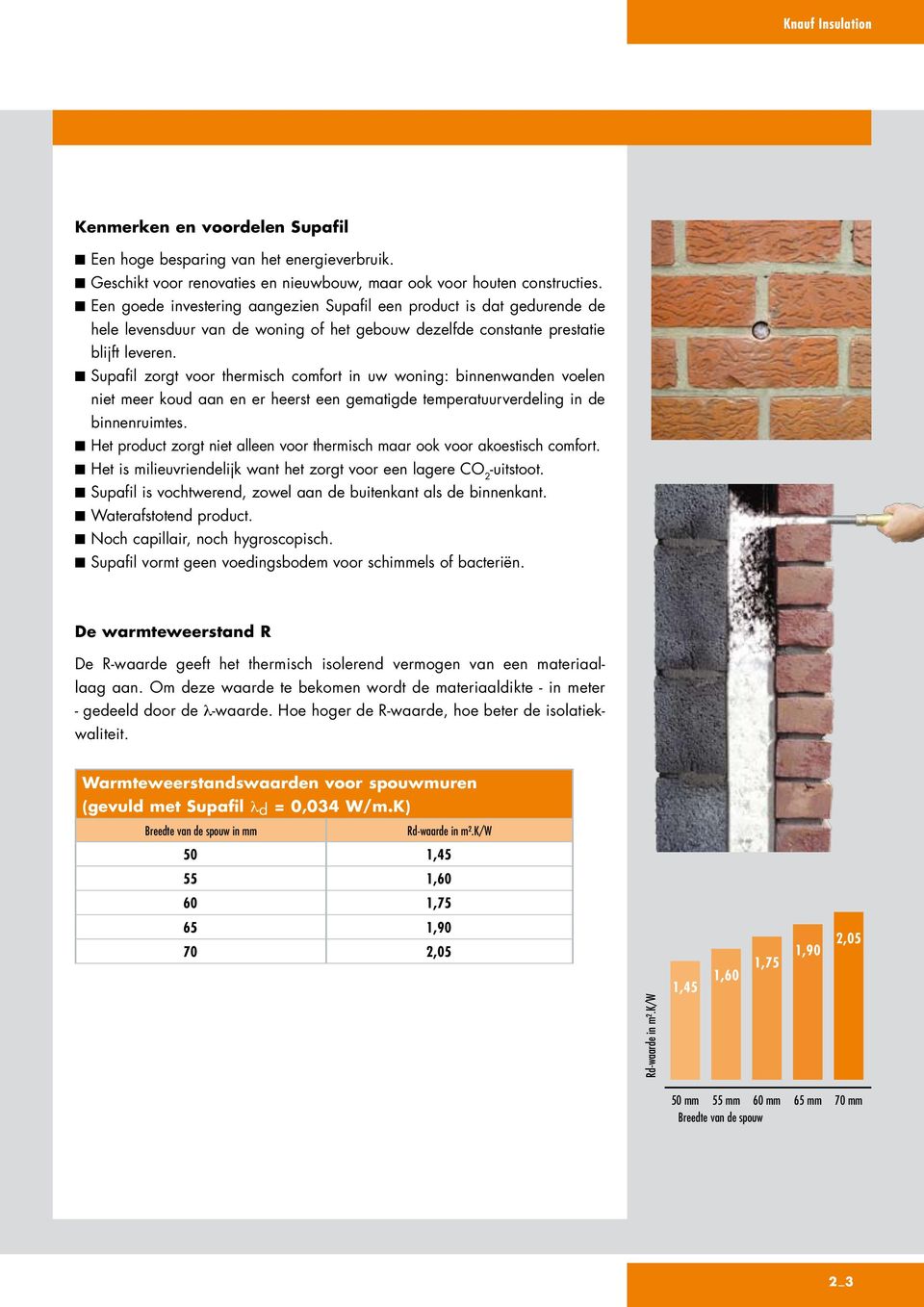 n Supafil zorgt voor thermisch comfort in uw woning: binnenwanden voelen niet meer koud aan en er heerst een gematigde temperatuurverdeling in de binnenruimtes.