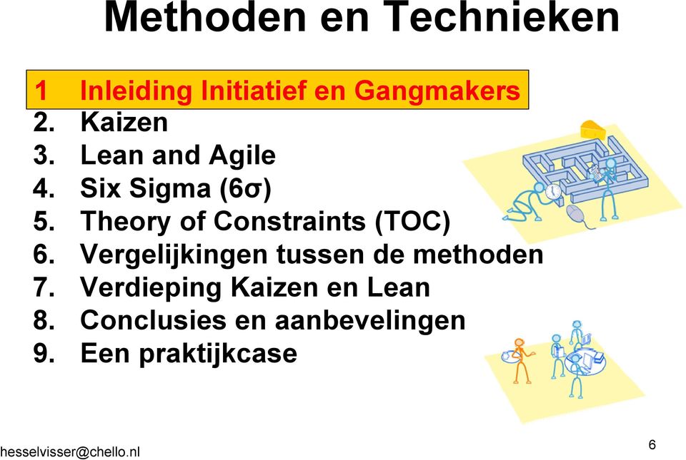 Theory of Constraints (TOC) 6.