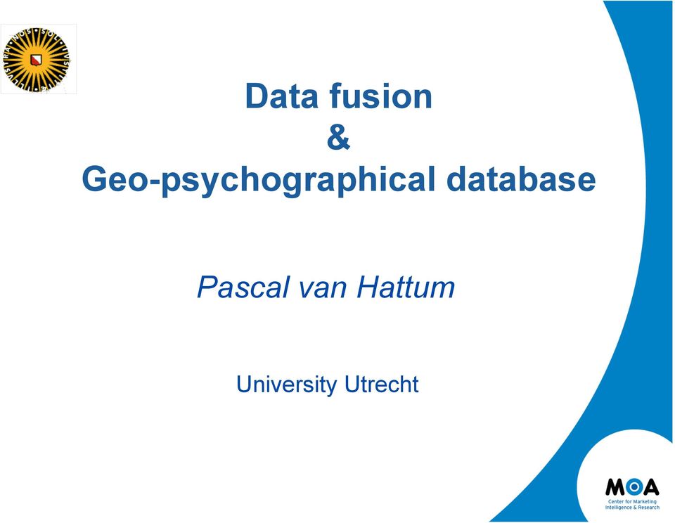database Pascal van