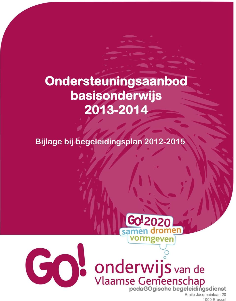 begeleidingsplan 2012-2015