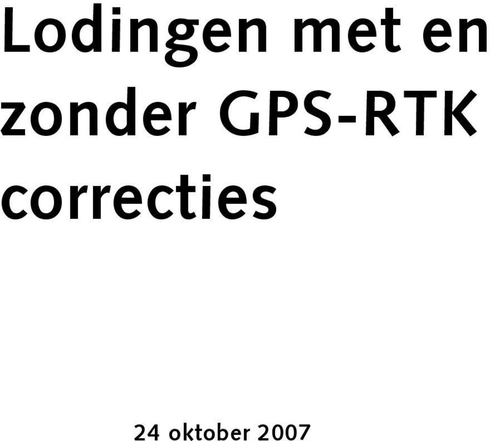 GPS-RTK