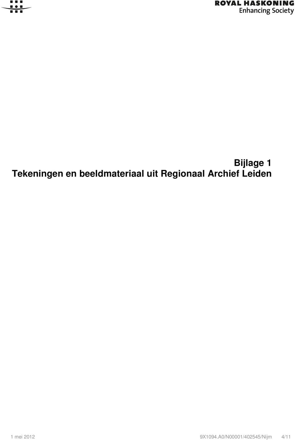 Regionaal Archief Leiden 1