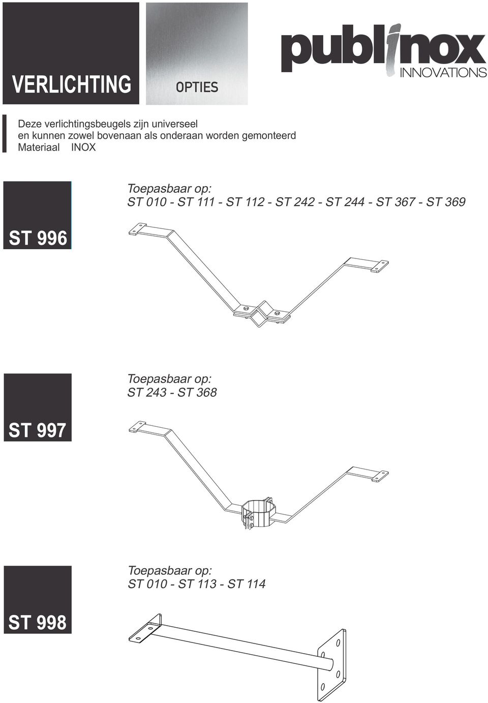 Toepasbaar op: ST 010 - ST 111 - ST 112 - ST 242 - ST 244 - ST 367 -