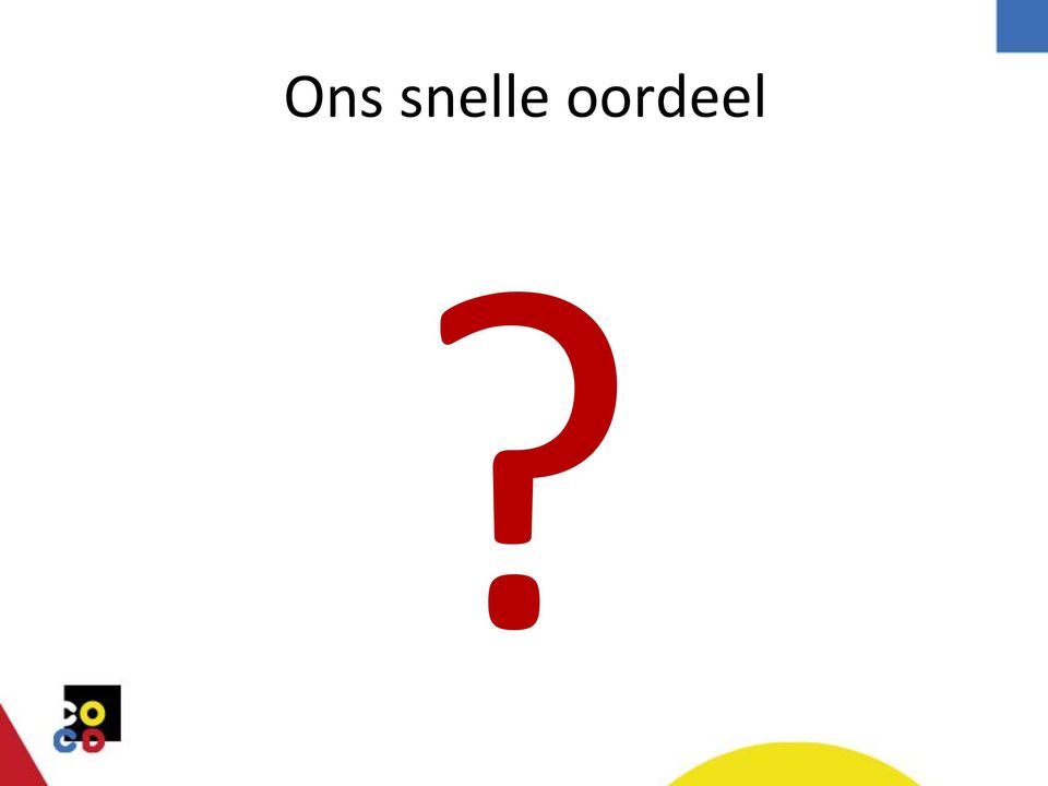 oordeel