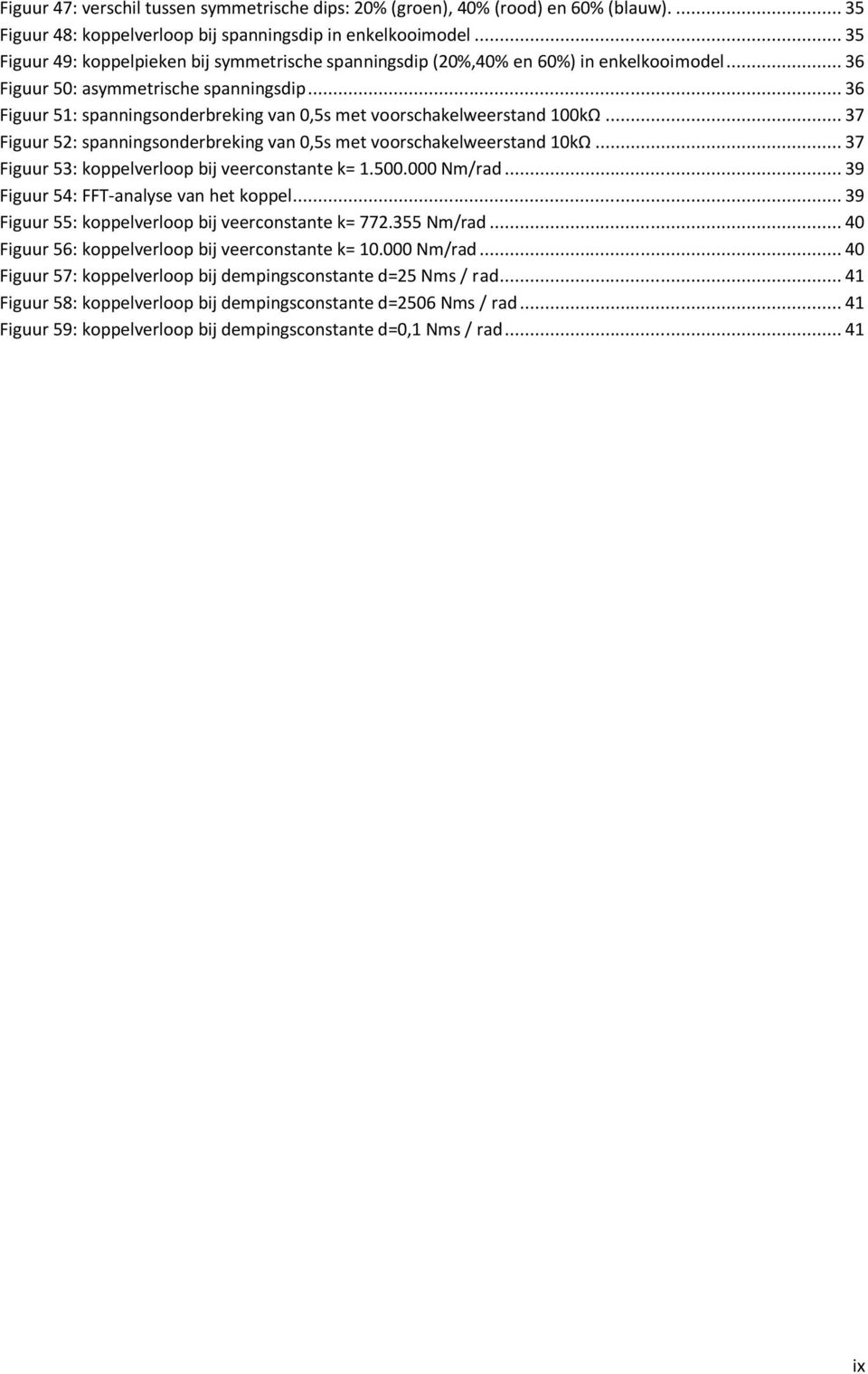 .. 36 Figuur 51: spanningsonderbreking van,5s met voorschakelweerstand 1kΩ... 37 Figuur 52: spanningsonderbreking van,5s met voorschakelweerstand 1kΩ.