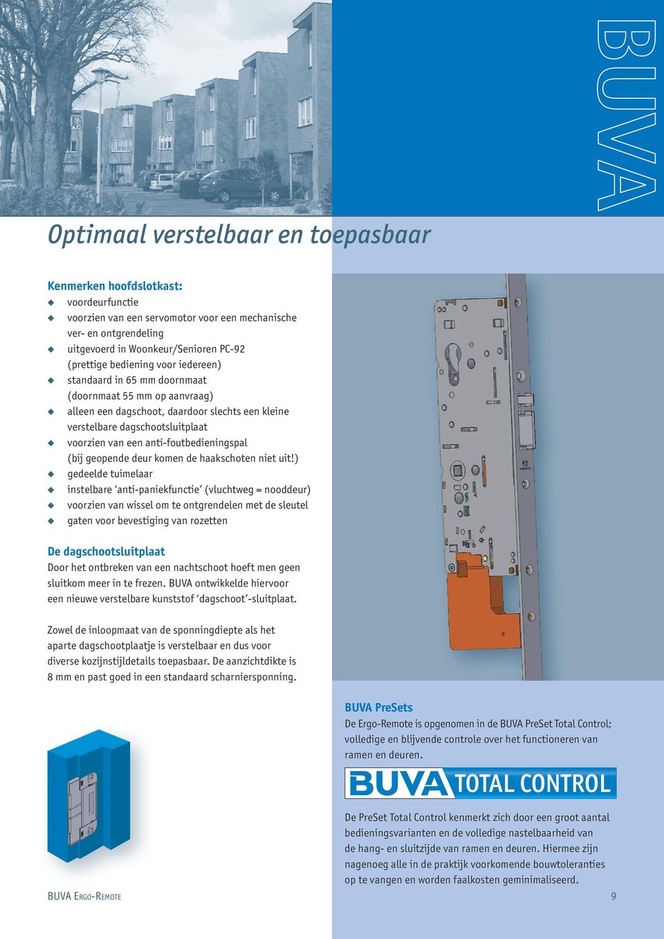 anti-foutbedieningspal (bij geopende deur komen de haakschoten niet uit!