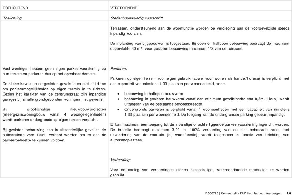 Veel woningen hebben geen eigen parkeervoorziening op hun terrein en parkeren dus op het openbaar domein.