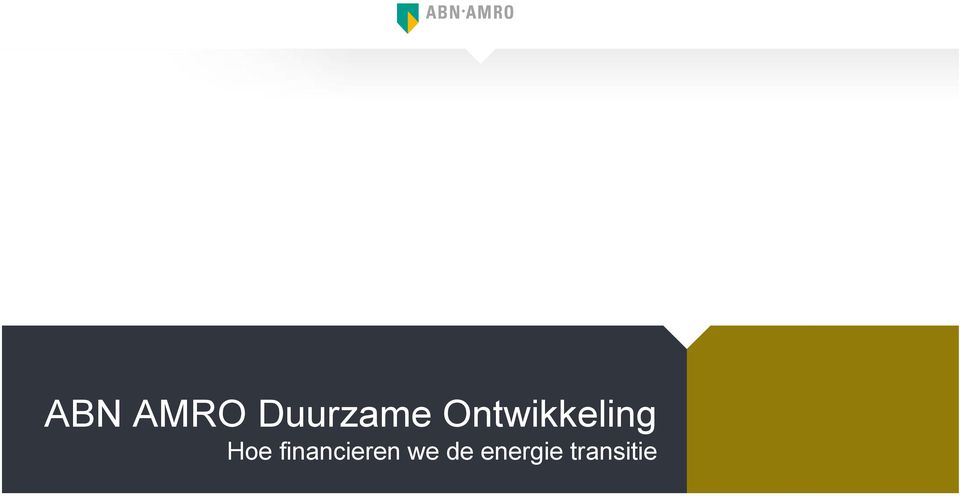 financieren we de