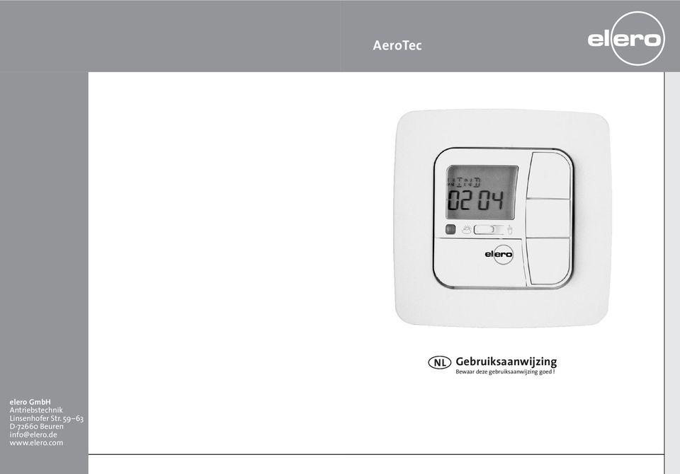 elero GmbH Antriebstechnik Linsenhofer Str.