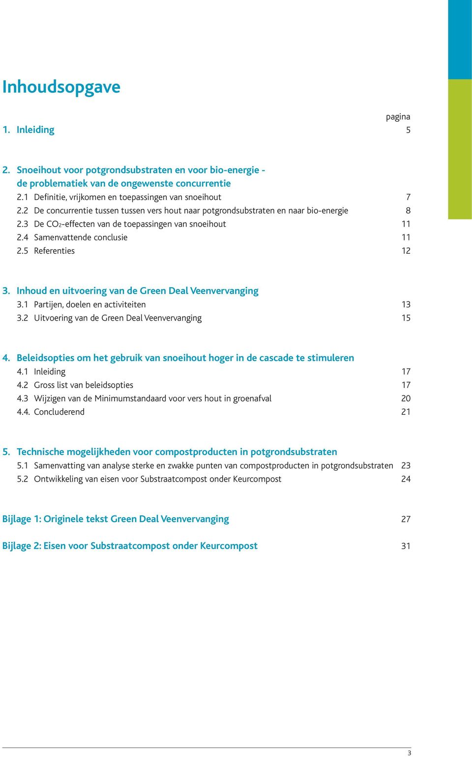 3 De CO2-effecten van de toepassingen van snoeihout 11 2.4 Samenvattende conclusie 11 2.5 Referenties 12 3. Inhoud en uitvoering van de Green Deal Veenvervanging 3.