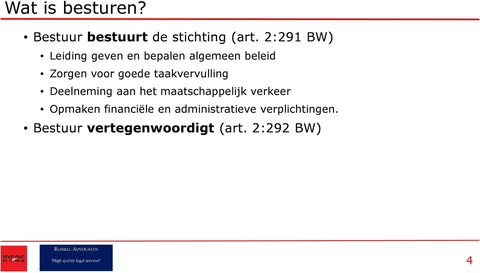 taakvervulling Deelneming aan het maatschappelijk verkeer Opmaken