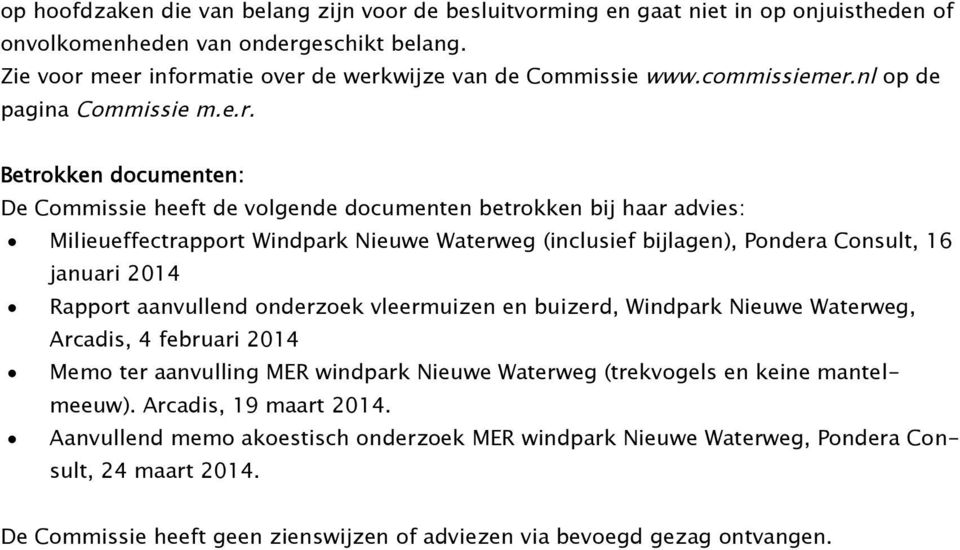 nl op de pagina Commissie m.e.r.