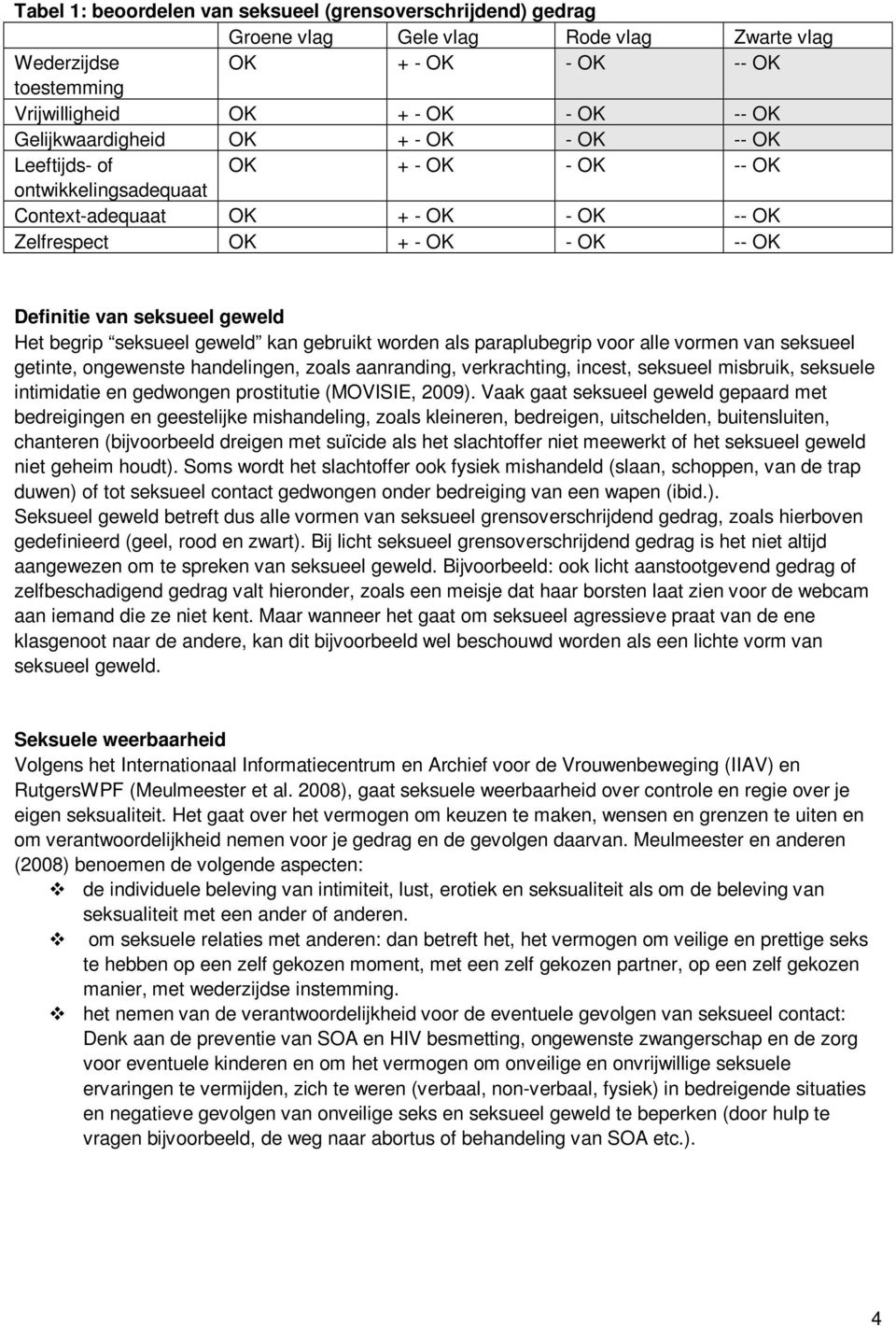 Het begrip seksueel geweld kan gebruikt worden als paraplubegrip voor alle vormen van seksueel getinte, ongewenste handelingen, zoals aanranding, verkrachting, incest, seksueel misbruik, seksuele