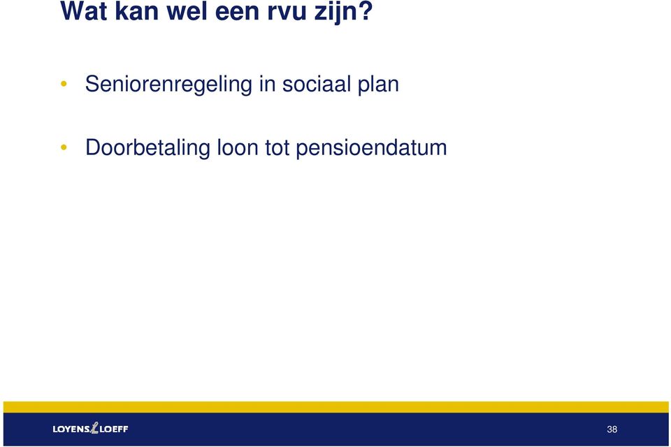 sociaal plan