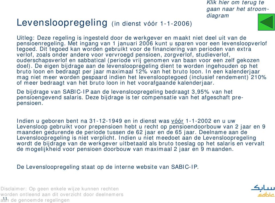 Dit tegoed kan worden gebruikt voor de financiering van perioden van extra verlof, zoals onder andere voor vervroegd pensioen, zorgverlof, studieverlof, ouderschapsverlof en sabbatical (periode vrij