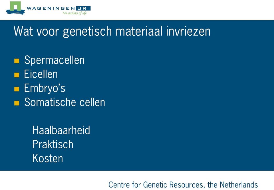 Eicellen Embryo s Somatische