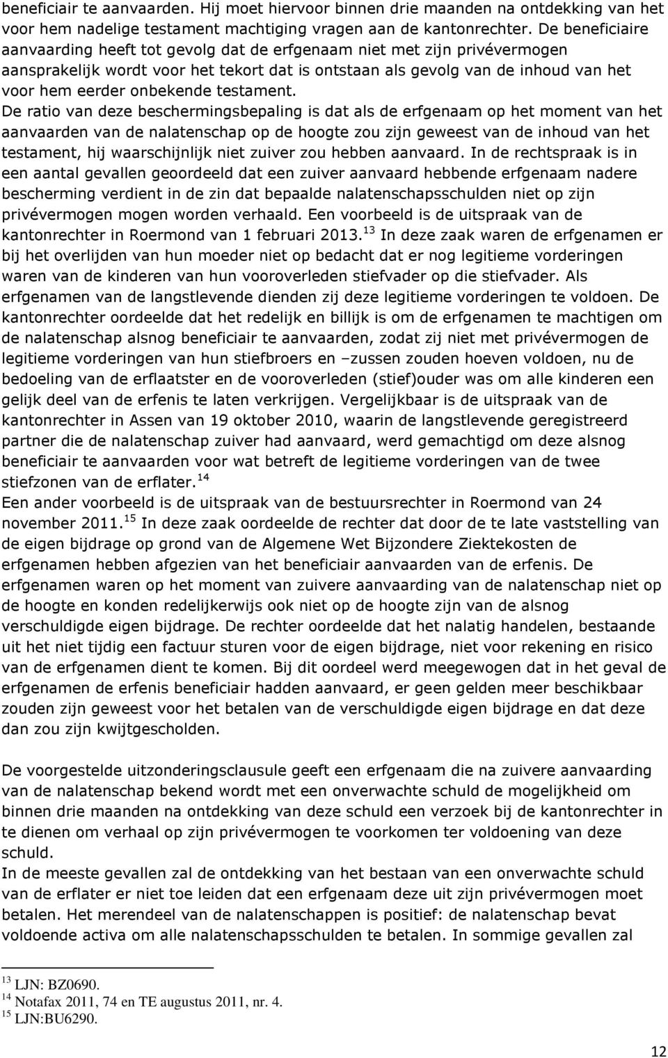 onbekende testament.