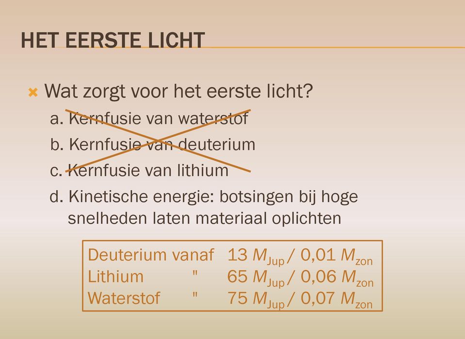 Kinetische energie: botsingen bij hoge snelheden laten materiaal oplichten