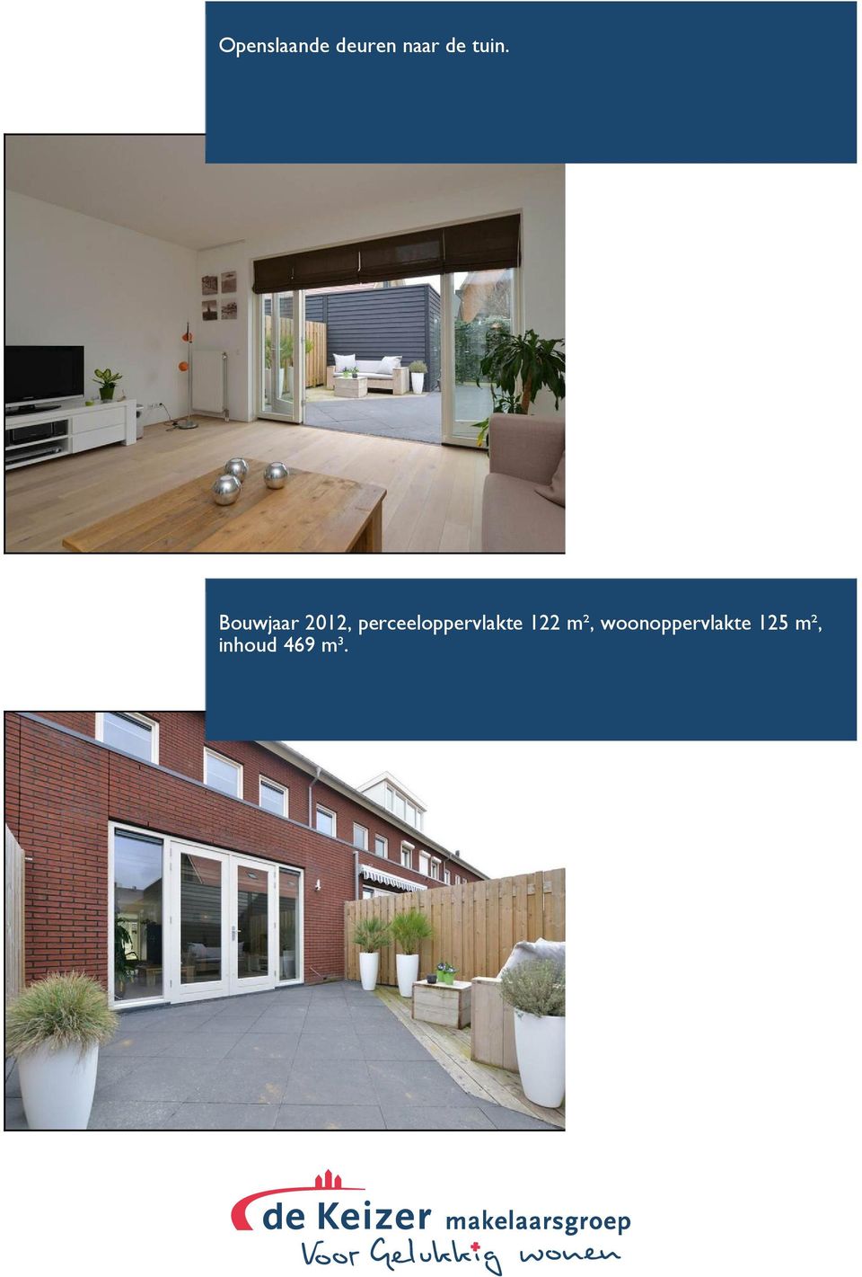 perceeloppervlakte 122 m²,