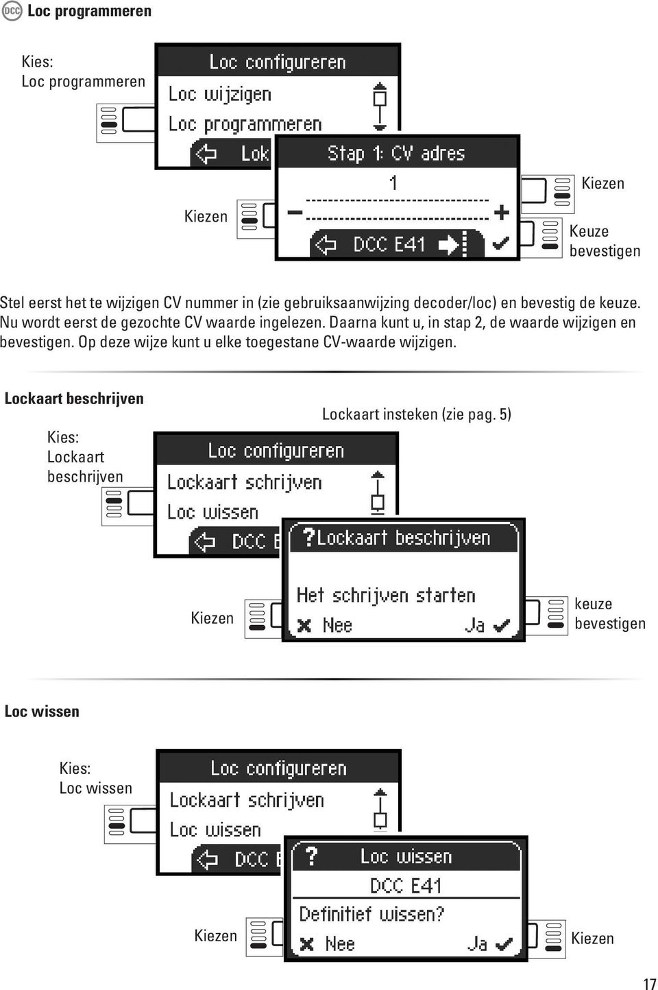 Daarna kunt u, in stap 2, de waarde wijzigen en bevestigen.