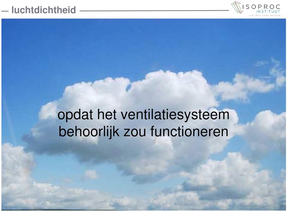 ventilatiesysteem