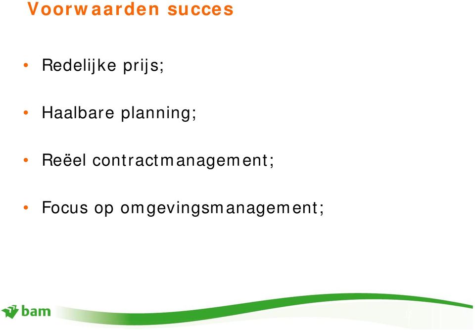 Reëel contractmanagement;