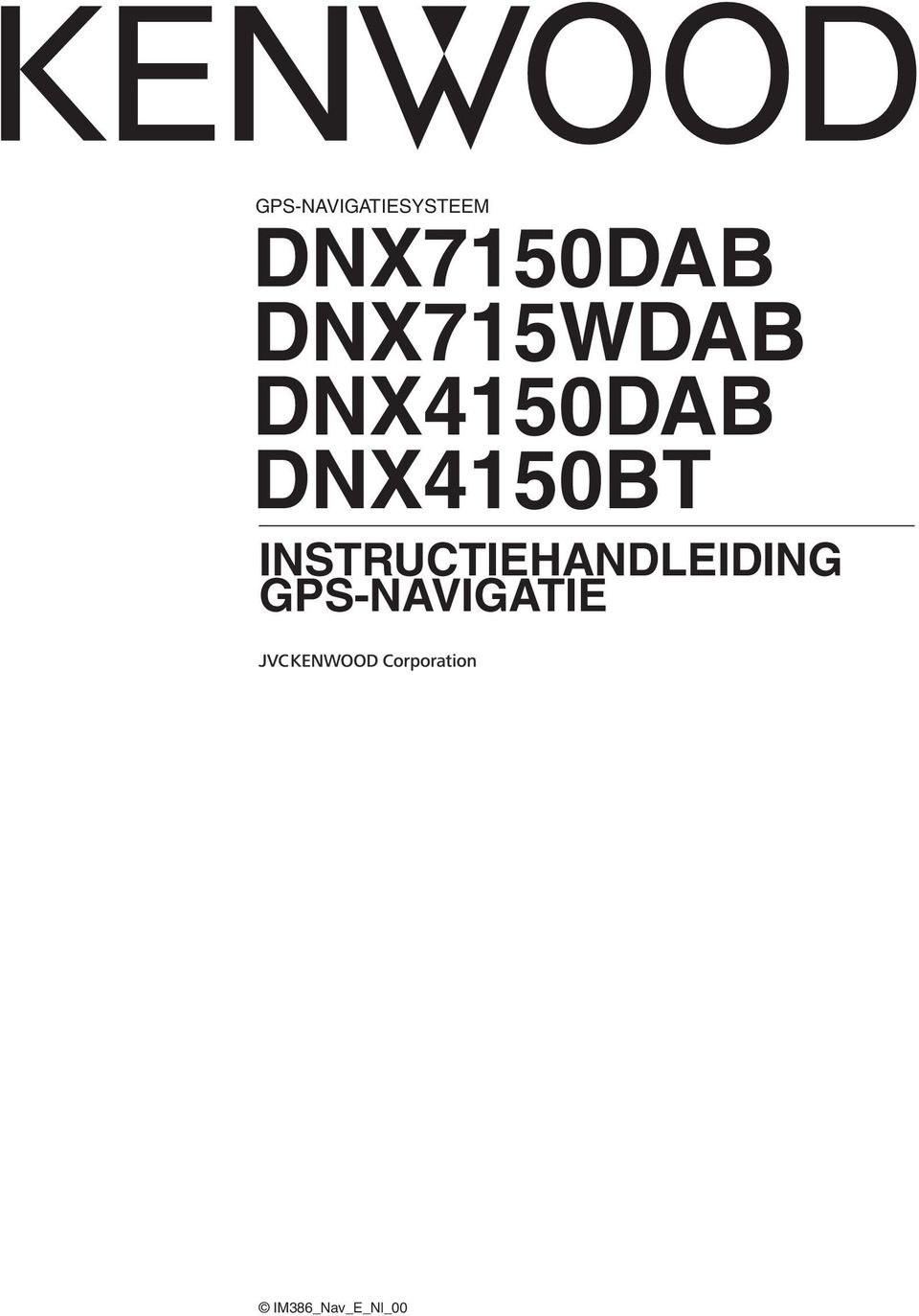 DNX4150DAB DNX4150BT