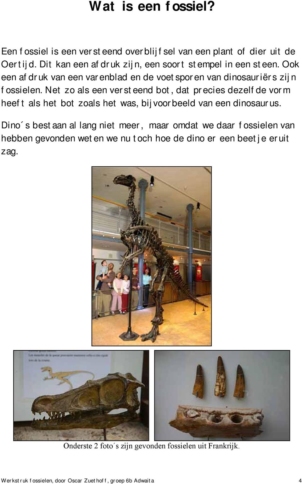 Net zo als een versteend bot, dat precies dezelfde vorm heeft als het bot zoals het was, bijvoorbeeld van een dinosaurus.