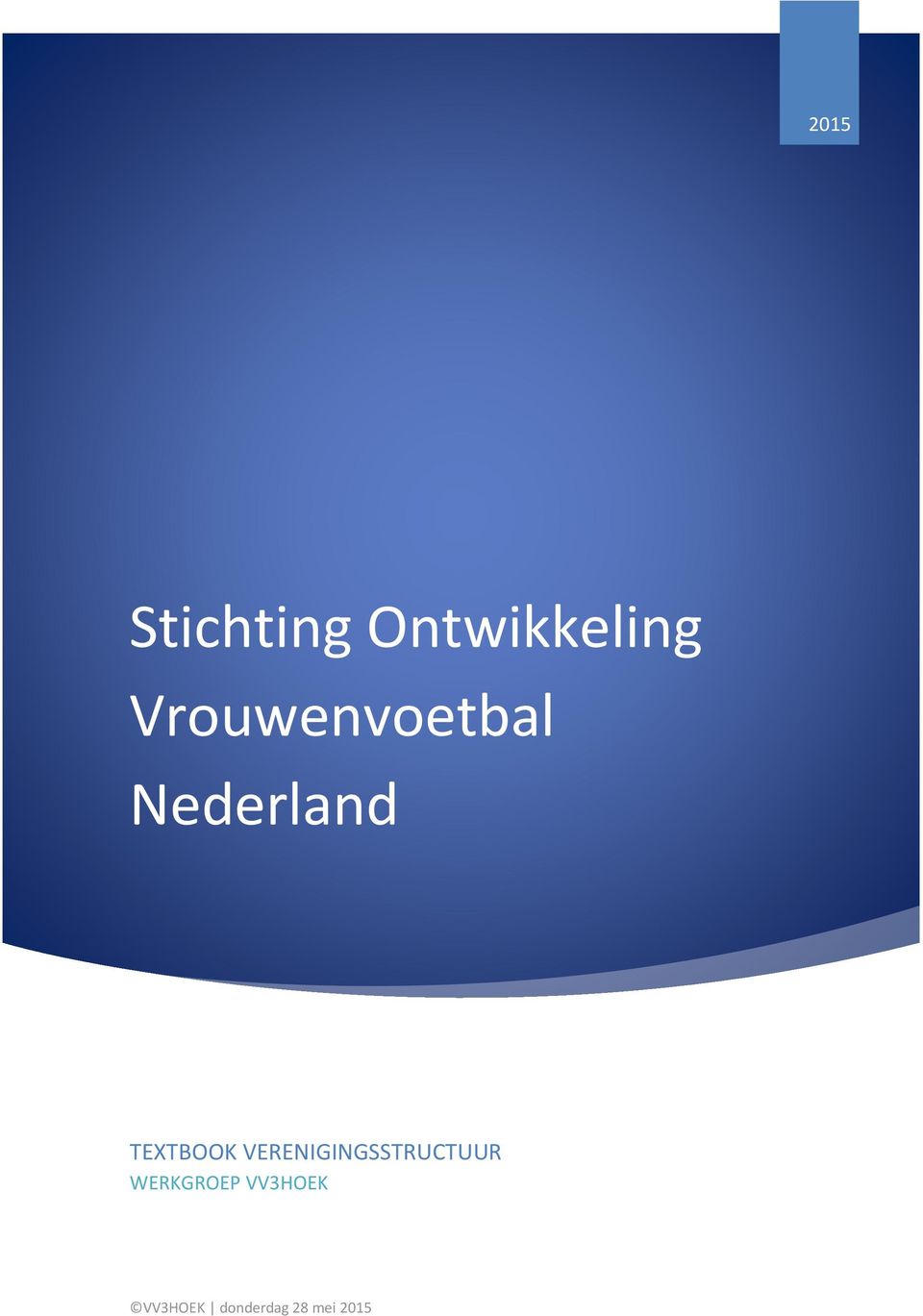 TEXTBOOK VERENIGINGSSTRUCTUUR