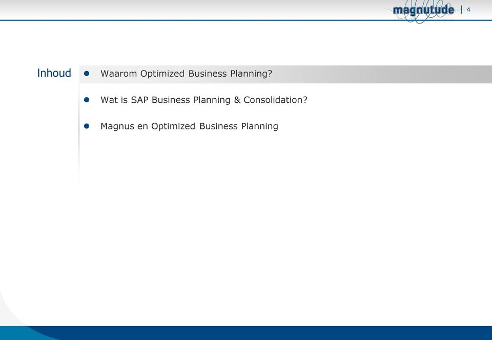 Wat is SAP Business Planning &