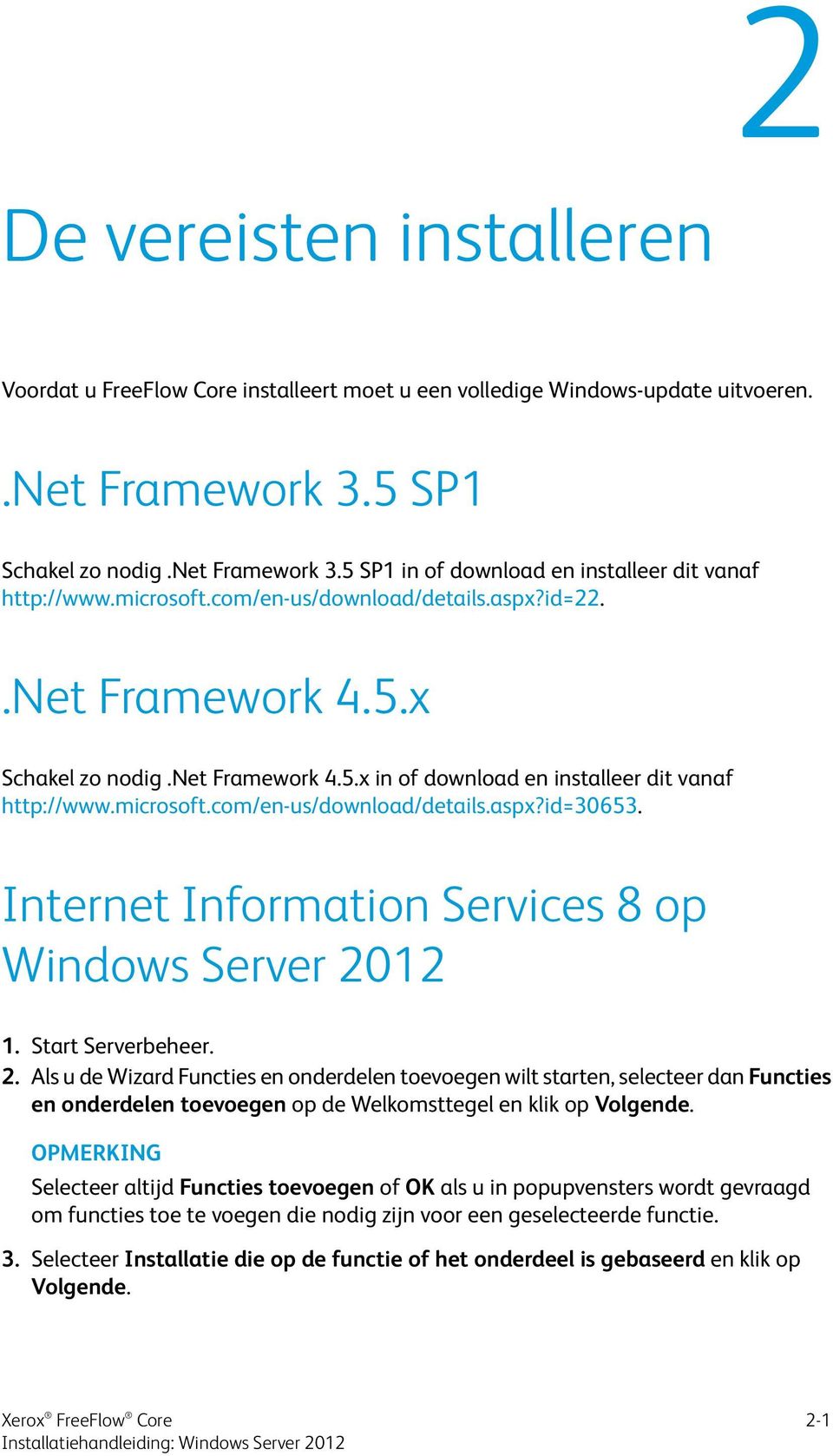 Internet Information Services 8 op Windows Server 20