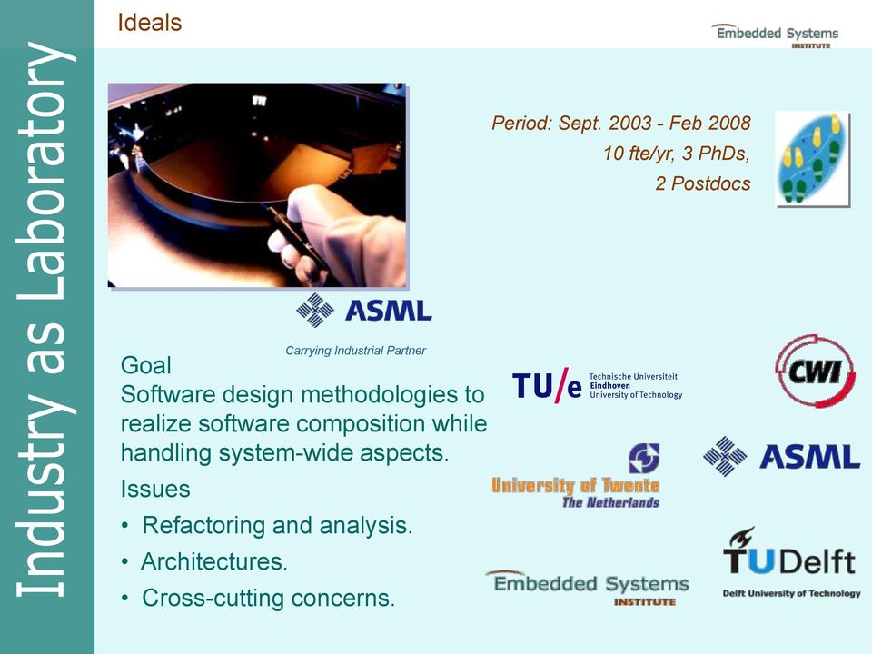 methodologies to realize software composition while handling