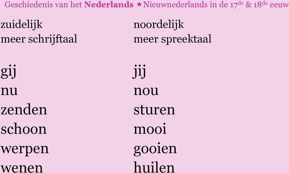 noordelijk meer spreektaal jij