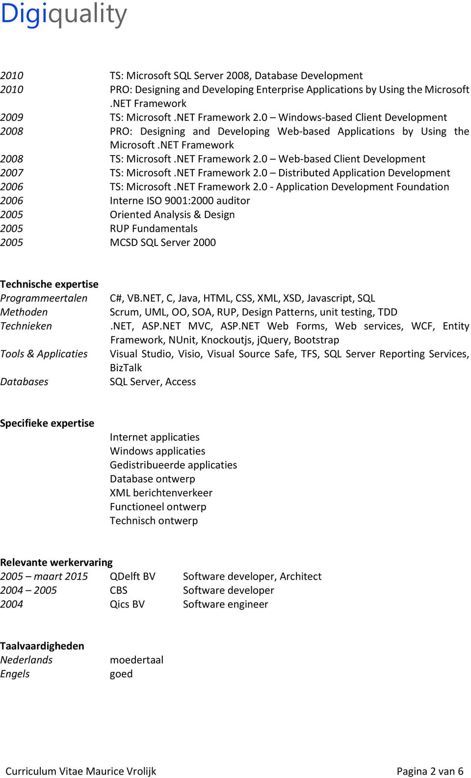 NET Framework 2.