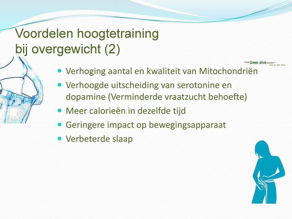 en dopamine (Verminderde vraatzucht behoefte) Meer calorieën in