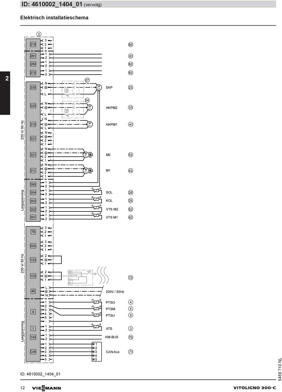 VTS VTS 6 79 0A 0 V/ 0 Hz 0 BK GYE B BU 0V / 0Hz 7 aagspanning 9 CA -