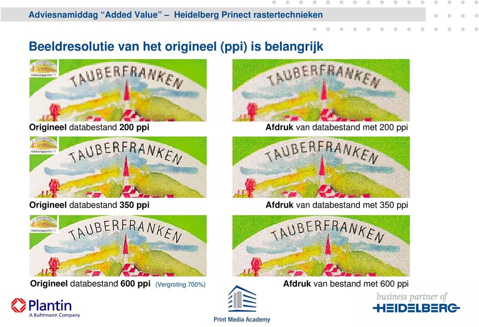 databestand 350 ppi Afdruk van databestand met 350 ppi Origineel