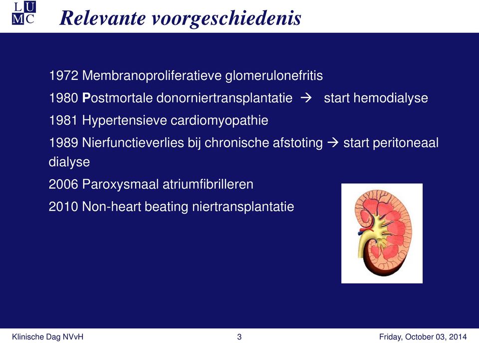 cardiomyopathie 1989 Nierfunctieverlies bij chronische afstoting start peritoneaal