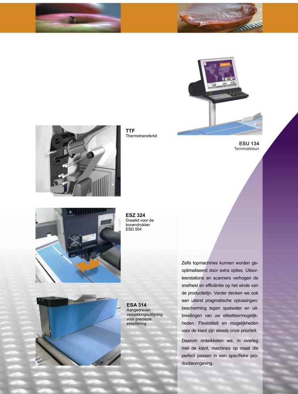 Uitsorteerstations en scanners verhogen de snelheid en efficiëntie op het einde van de productielijn.