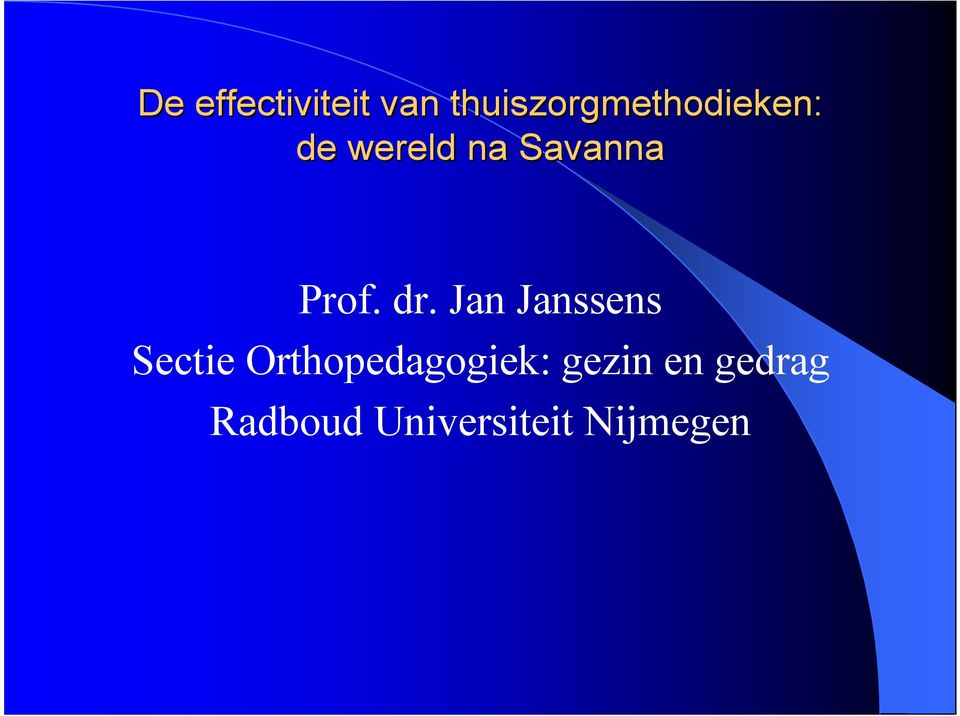 Savanna Prof. dr.