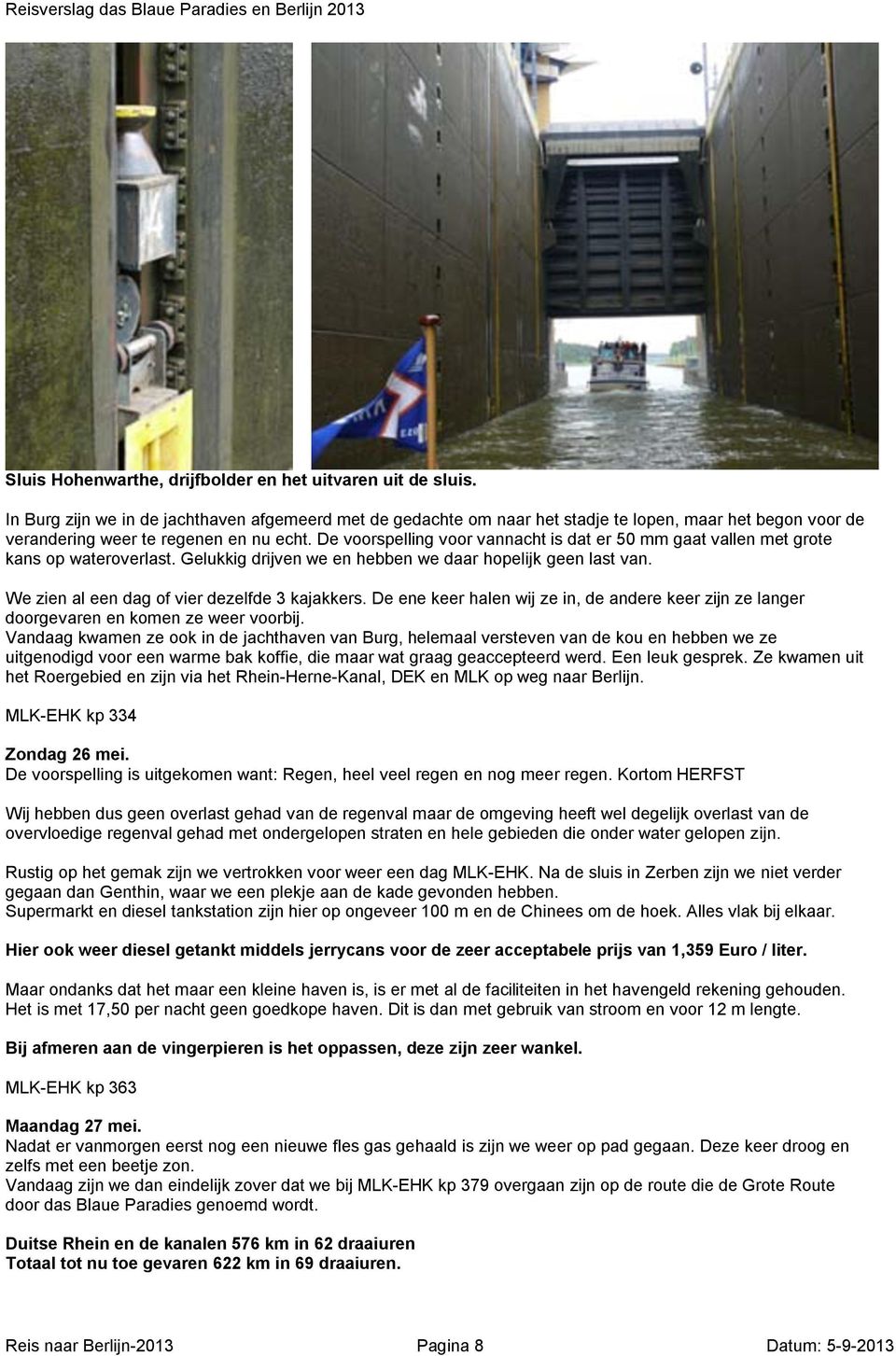 De voorspelling voor vannacht is dat er 50 mm gaat vallen met grote kans op wateroverlast. Gelukkig drijven we en hebben we daar hopelijk geen last van.