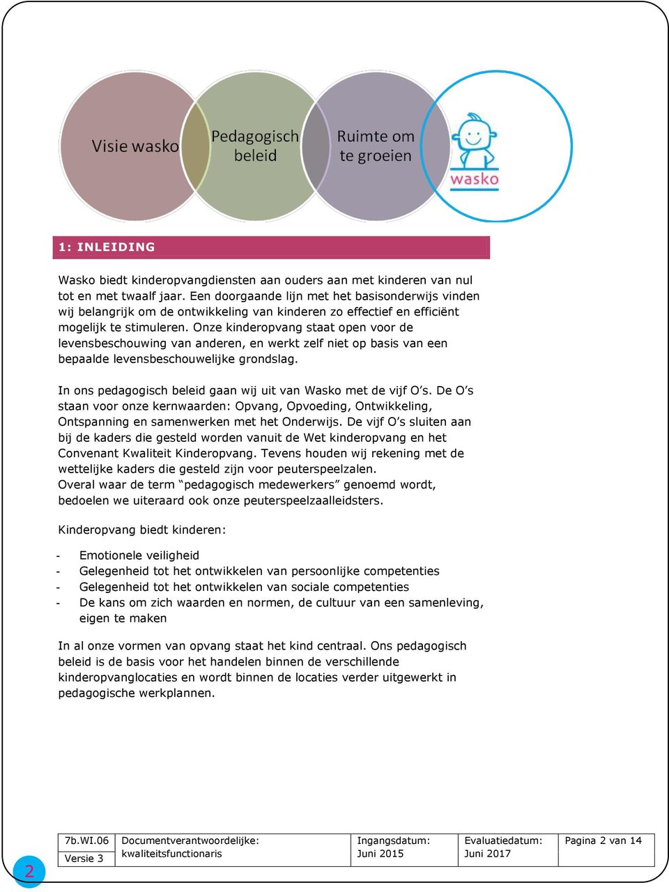 Onze kinderopvang staat open voor de levensbeschouwing van anderen, en werkt zelf niet op basis van een bepaalde levensbeschouwelijke grondslag.