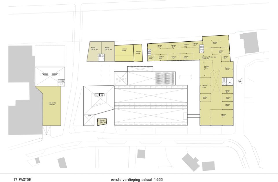 2220m² bvo 37m² 121m² 101m² 97m² hal 48m² 6 48m² 49m² expo centre