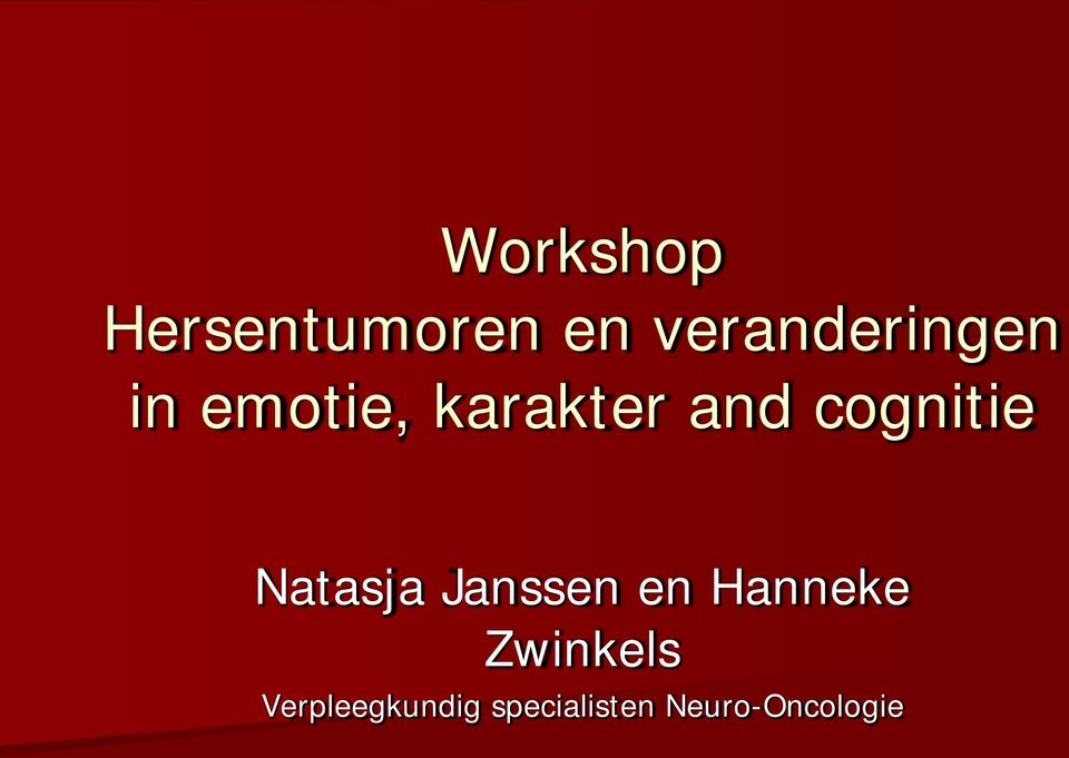 cognitie Natasja Janssen en Hanneke