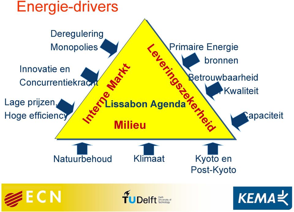 Primaire Energie Leveringszekerheid Lissabon Agenda Milieu