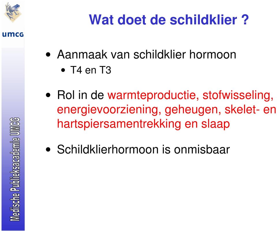 warmteproductie, stofwisseling, energievoorziening,