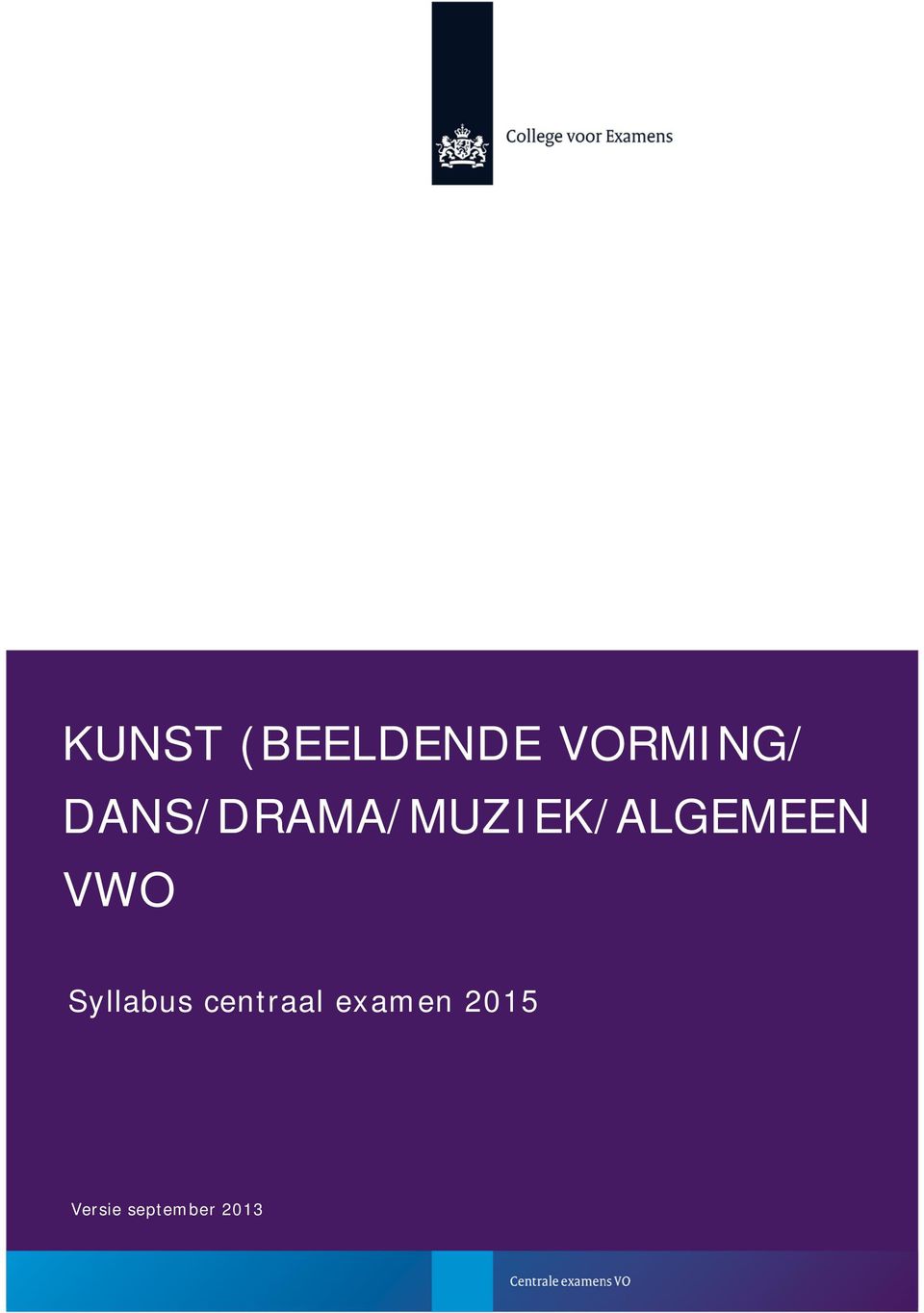 VWO Syllabus centraal