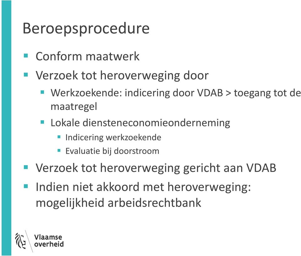 diensteneconomieonderneming Indicering werkzoekende Evaluatie bij doorstroom