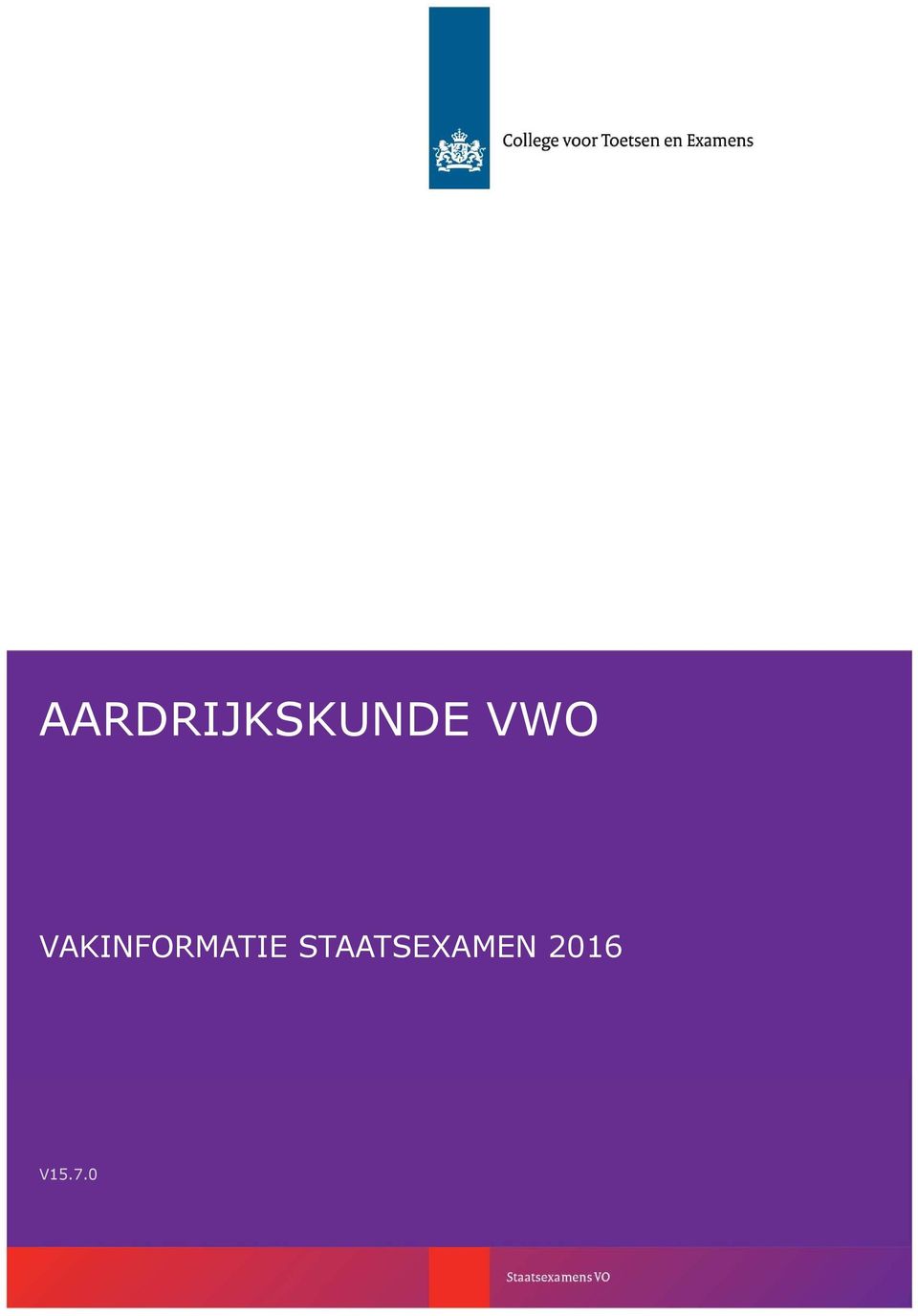 VAKINFORMATIE