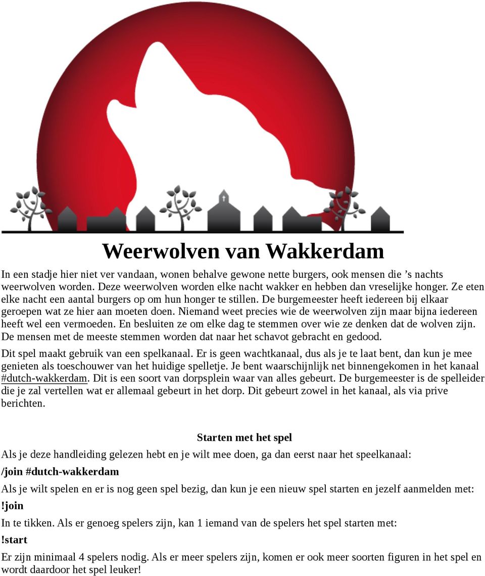 Beoordeling picknick liefdadigheid Weerwolven van Wakkerdam - PDF Free Download